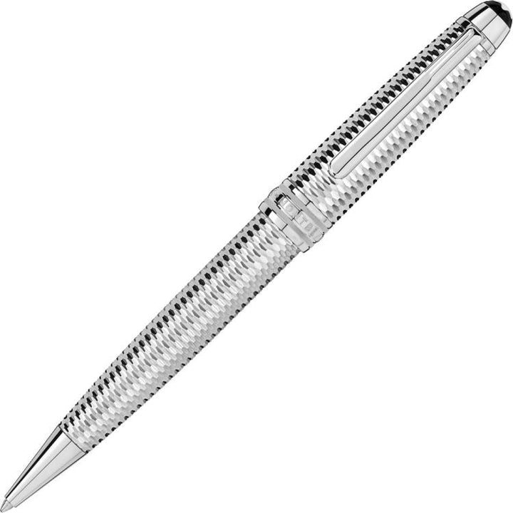 Kugelschreiber Meisterstück Geometry Solitaire Silver Midsize - Boutique-Officielle-Montblanc-Cannes