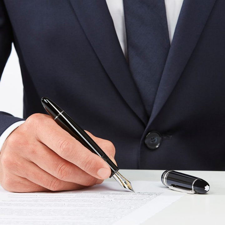 Montblanc Meisterstück 149 Füllfederhalter, platiniert - Boutique-Officielle-Montblanc-Cannes