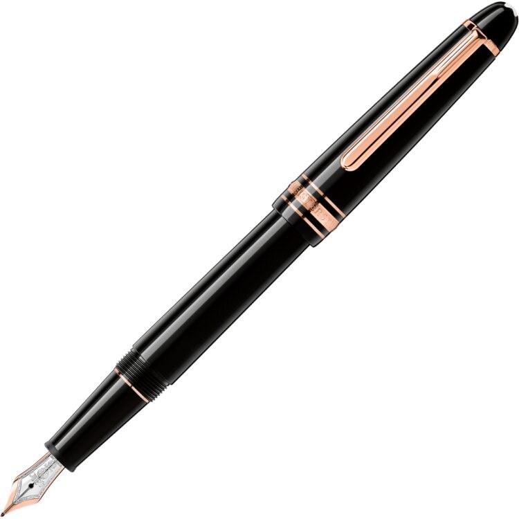 Gold-rote Meisterstück Classique Füllfeder - Boutique-Officielle-Montblanc-Cannes