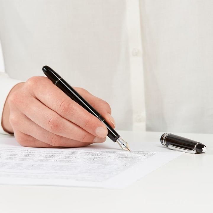 Meisterstück Classique Füllfederhalter, platiniert - Boutique-Officielle-Montblanc-Cannes