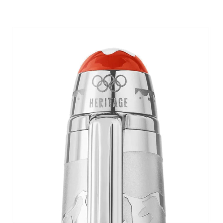 Stylo bille Meisterstück x Olympic Heritage Chamonix 1924 Solitaire Midsize