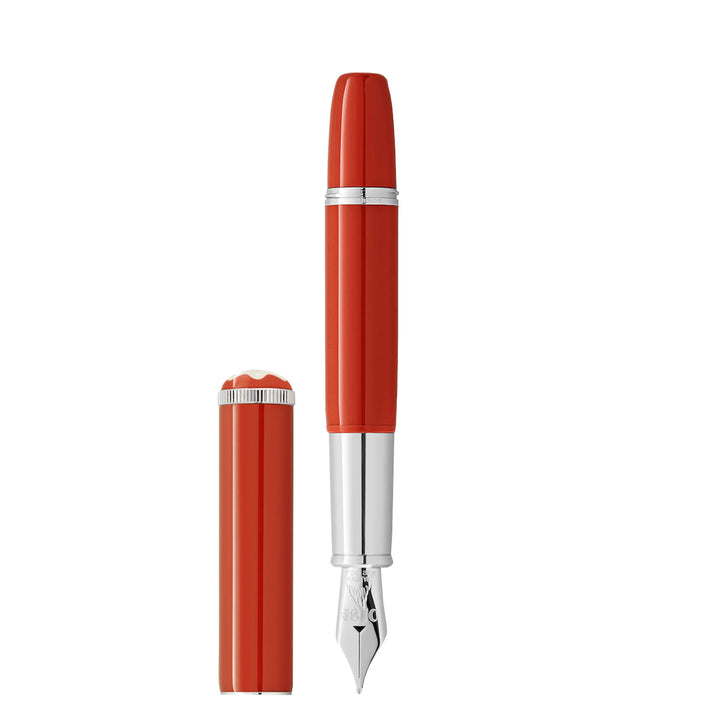 Füllfederhalter Montblanc Heritage Rouge et Noir „Baby“ Special Edition Koralle (F) 
