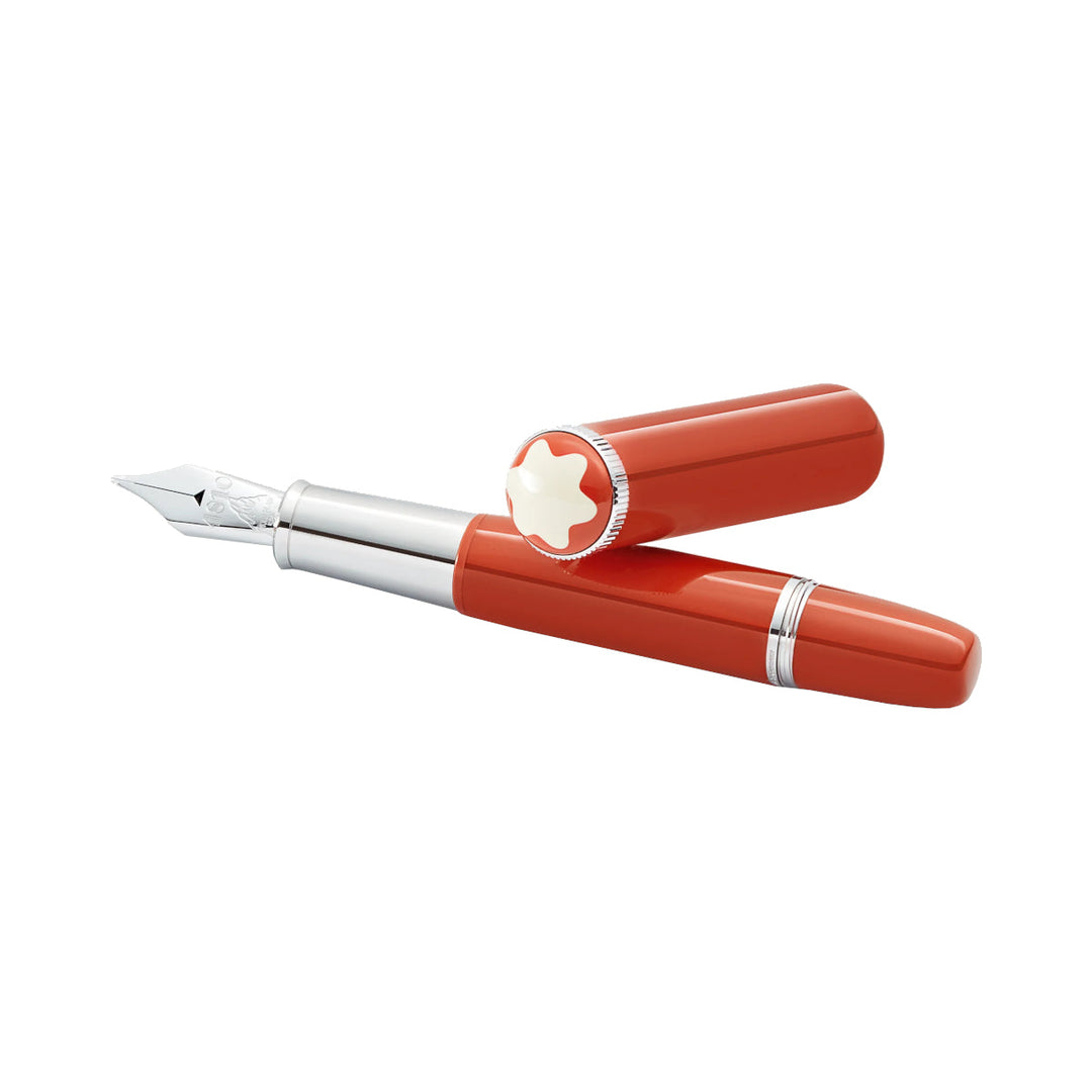 Füllfederhalter Montblanc Heritage Rouge et Noir „Baby“ Special Edition Koralle (F) 