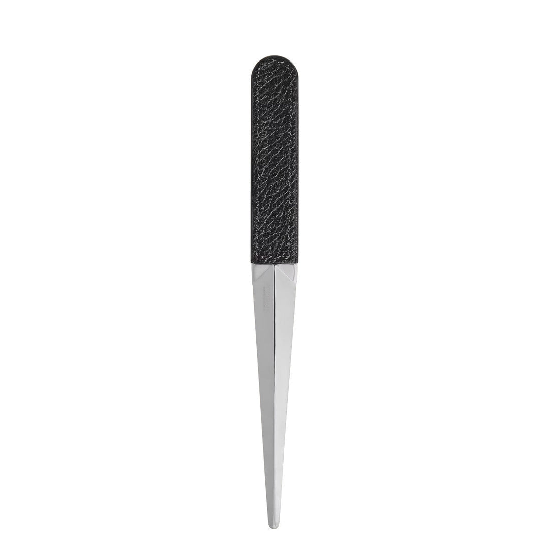 Accessoire de bureauMontblancCoupe-papier Montblanc en Cuir Grainé Noir