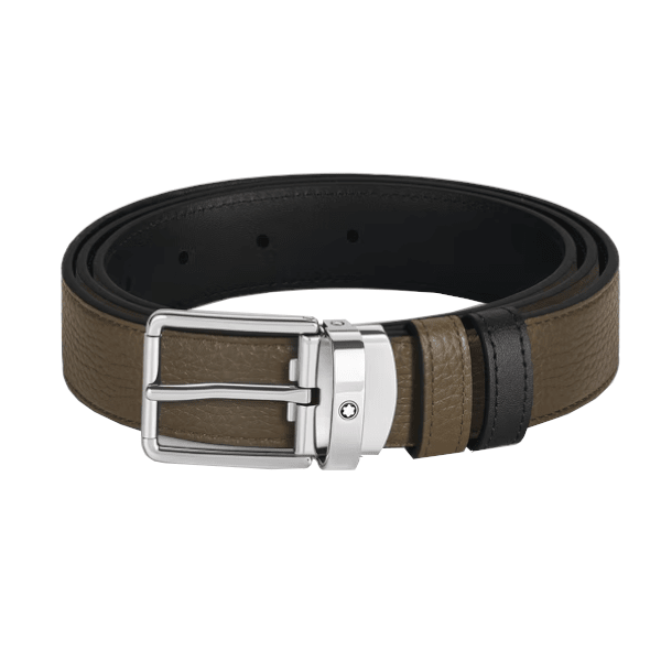 Herrengürtel Montblanc Montblanc Wendegürtel mit 30-mm-Everyday-Schließe aus Leder