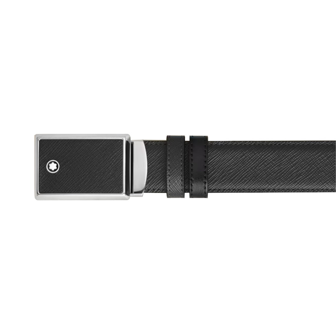 Ceinture hommeMontblancCeinture Réversible 30 mm en Cuir Sartorial avec Boucle Plaque