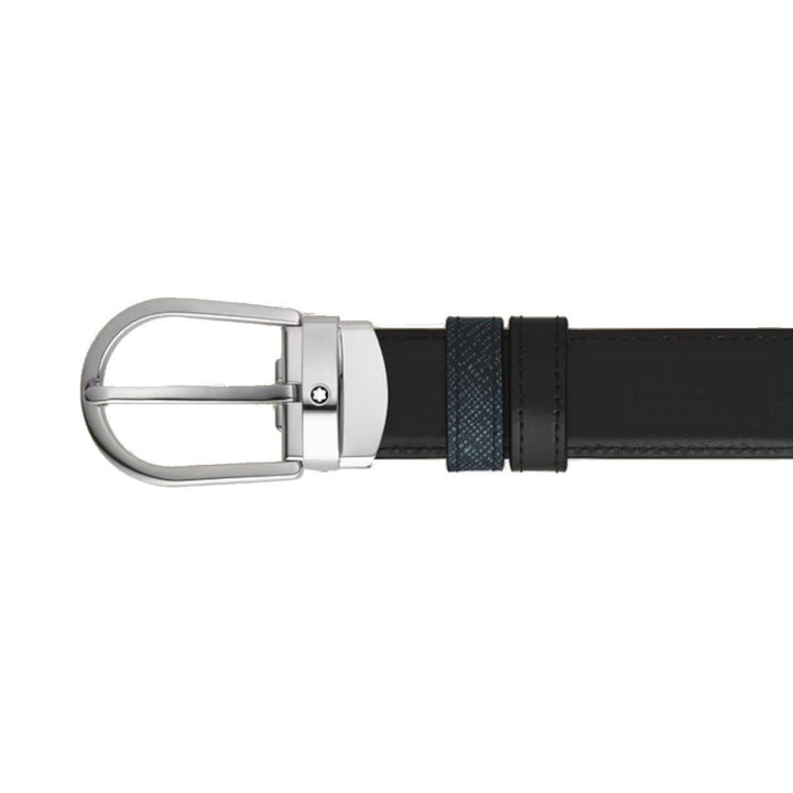 Мужской ременьMontblancРеверсивный ремень Montblanc Horseshoe 30 мм из кожи Sartorial