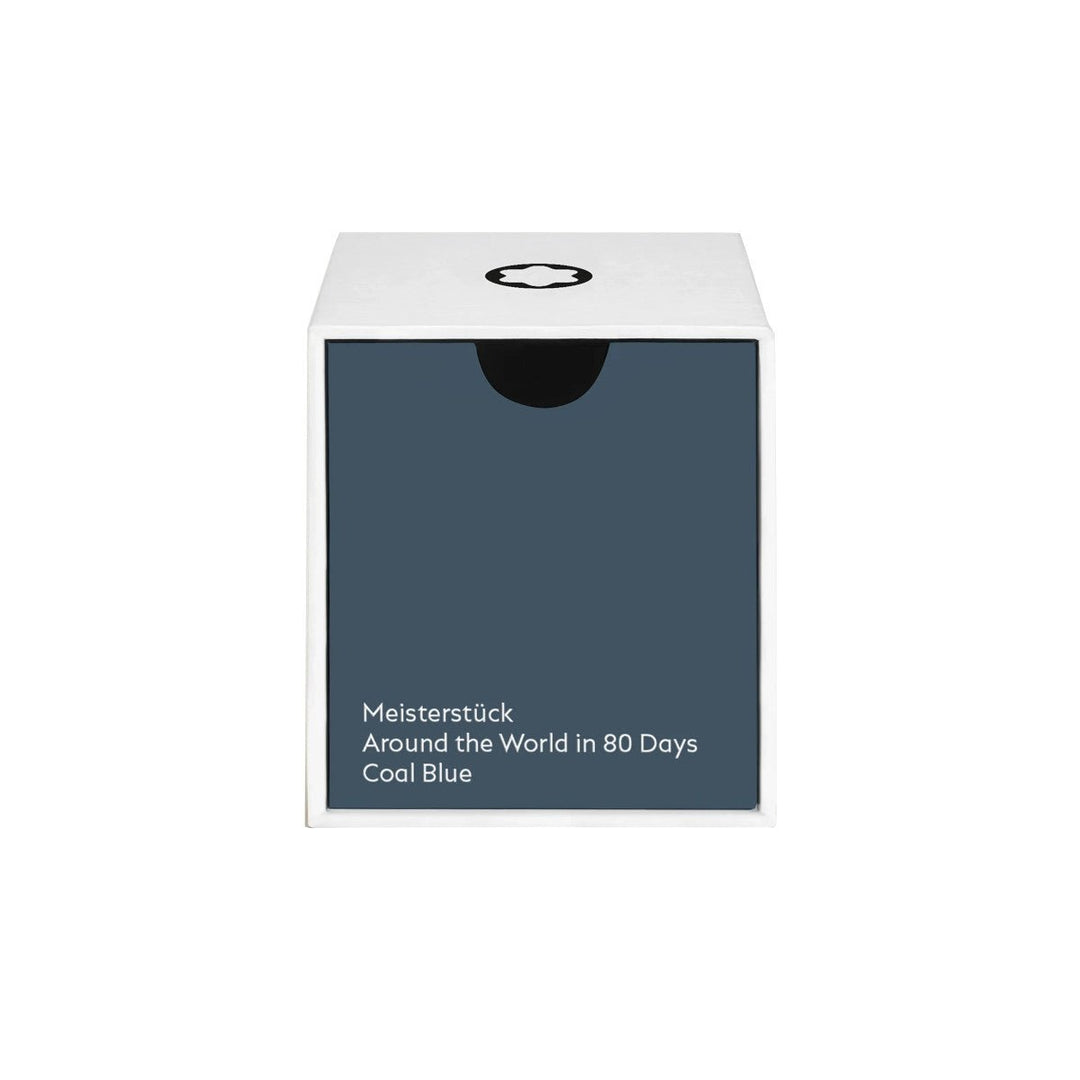 TintenfassMontblancTintenfass, Montblanc Meisterstück Around the World in 80 Days, Kohleblau - 50 ml