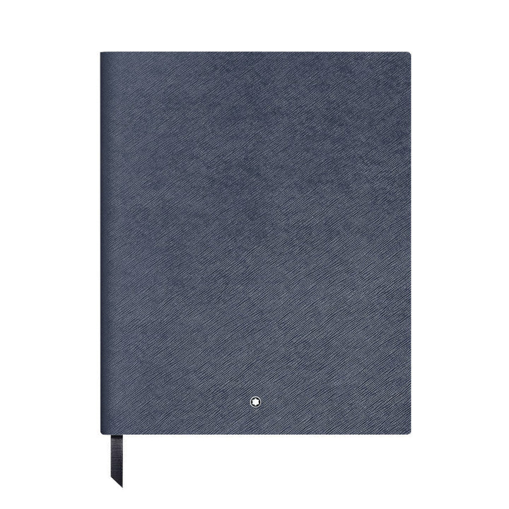Großformatiges Notizbuch aus Sartorial-Leder, linierte Seiten 