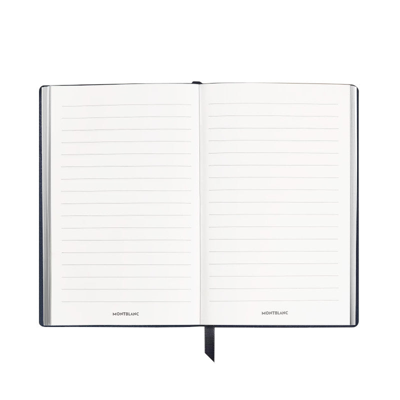 Großformatiges Notizbuch aus Sartorial-Leder, linierte Seiten 