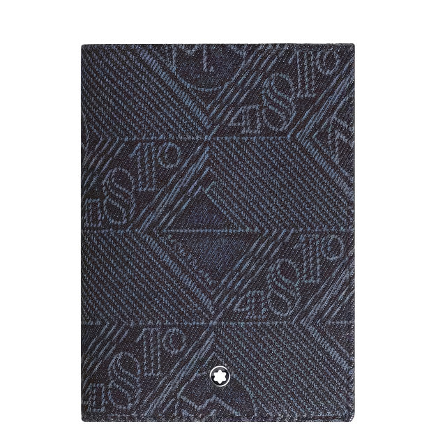Montblanc Reisepasshülle aus Denim-Stoff 4810 