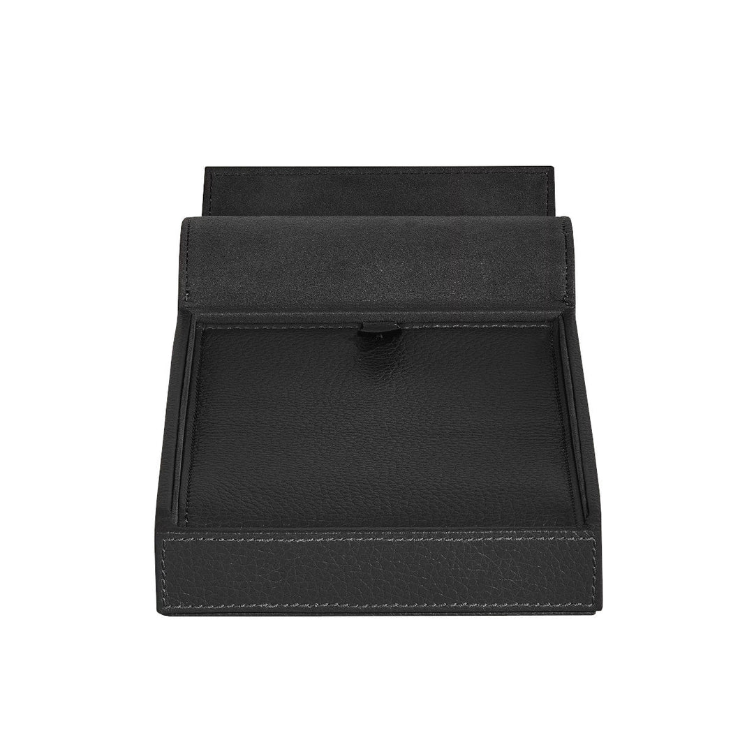 Coffret de Voyage pour 4 Instruments d’Écriture Montblanc Grainé Noir