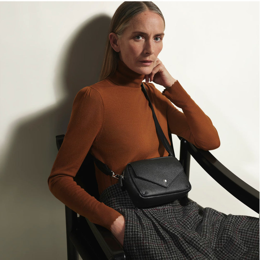 Sac à Bandoulière Petit Modèle Montblanc Companion Noir