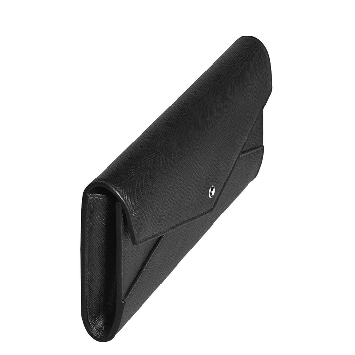 Portefeuille Envelope Continental fin Montblanc Sartorial Noir