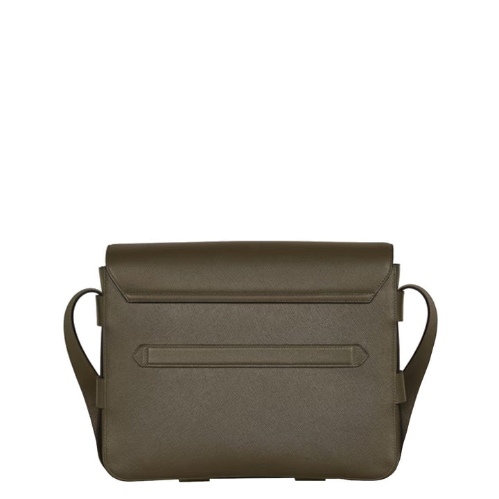 Montblanc Messenger-Tasche aus Sartorial-Leder in Khaki 