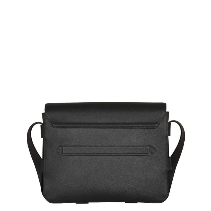 Montblanc Messenger-Tasche aus Sartorial-Leder in Schwarz 