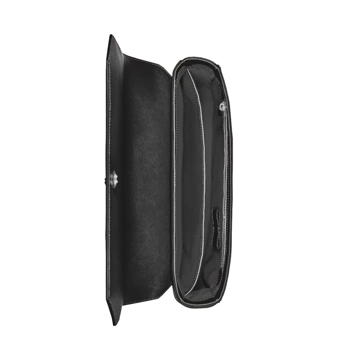 Montblanc Messenger-Tasche aus Sartorial-Leder in Schwarz 