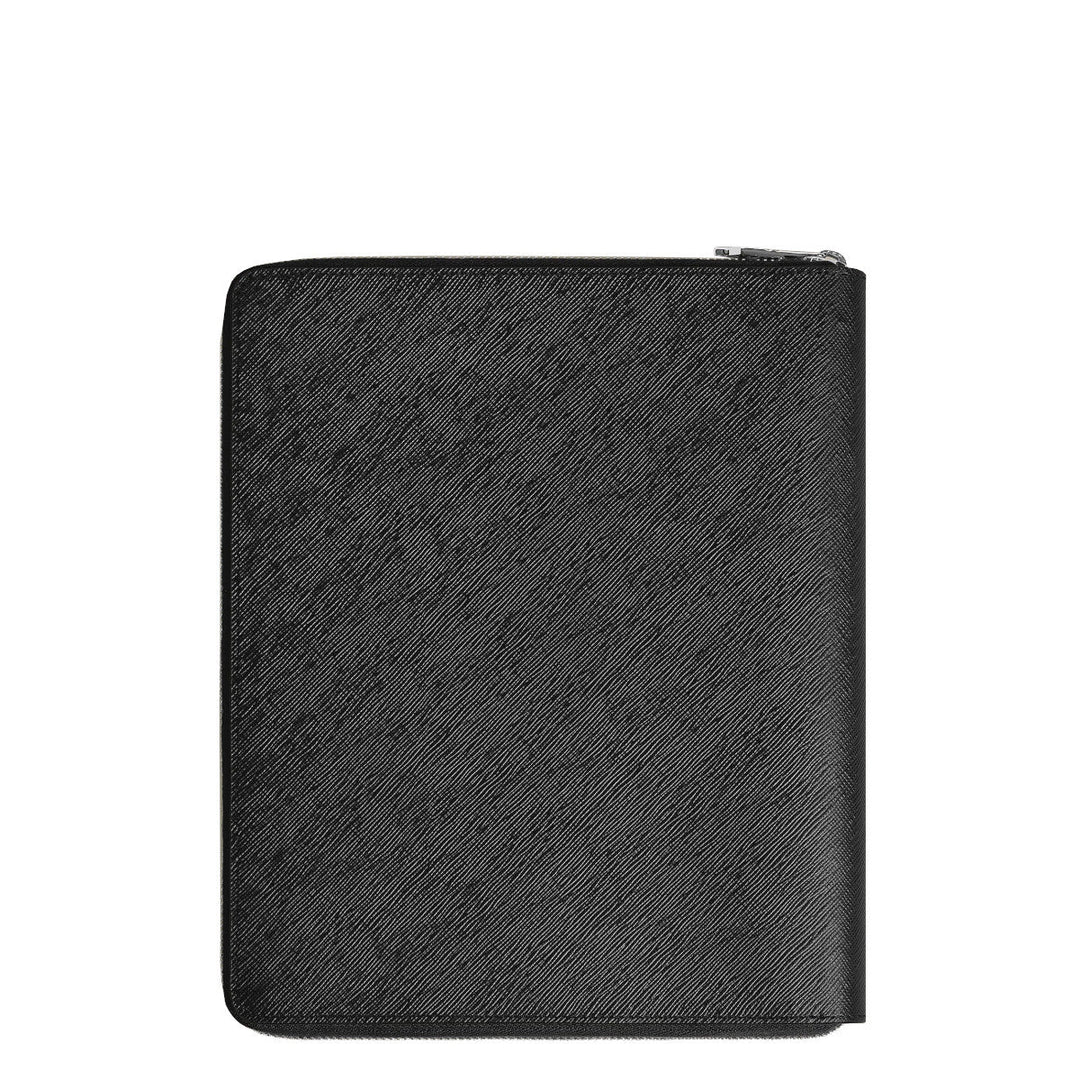 Étui pour Carnet Petit Format Zippé Montblanc Sartorial Noir