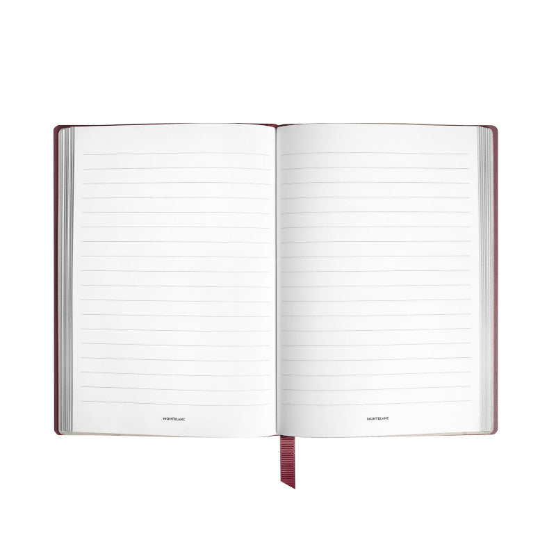 Среднего формата записная книжка из кожи Montblanc Sartorial, линованные страницы 