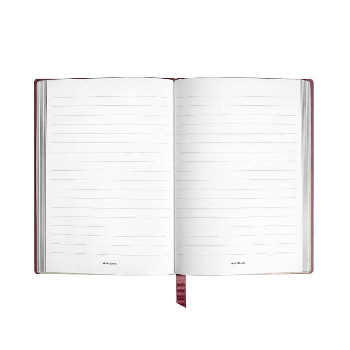 Среднего формата записная книжка из кожи Montblanc Sartorial, линованные страницы 