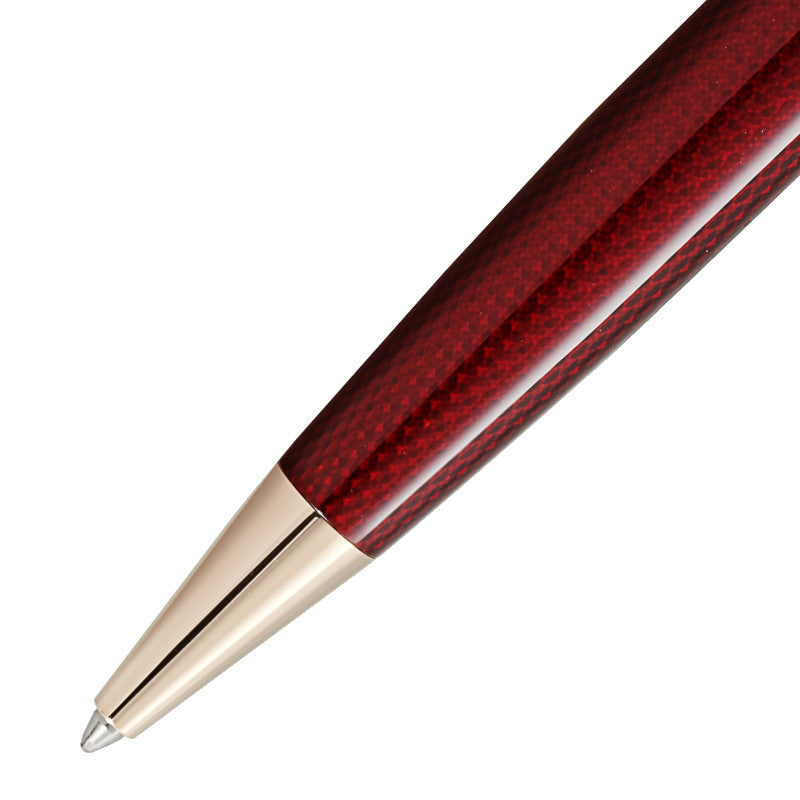 Kugelschreiber Montblanc Meisterstück Rouge Bordeaux 