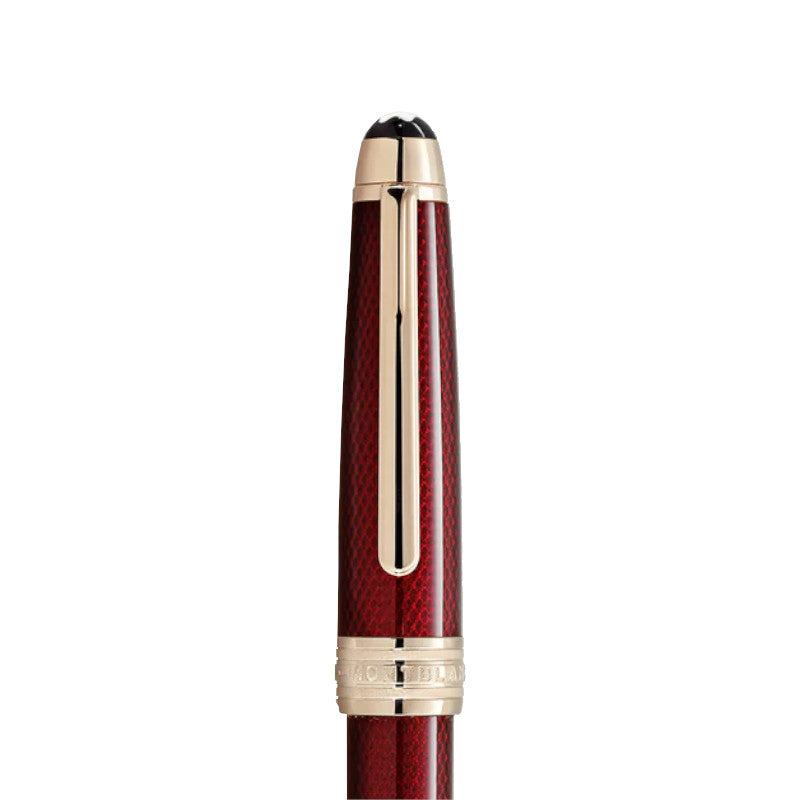 Kugelschreiber Montblanc Meisterstück Rouge Bordeaux 