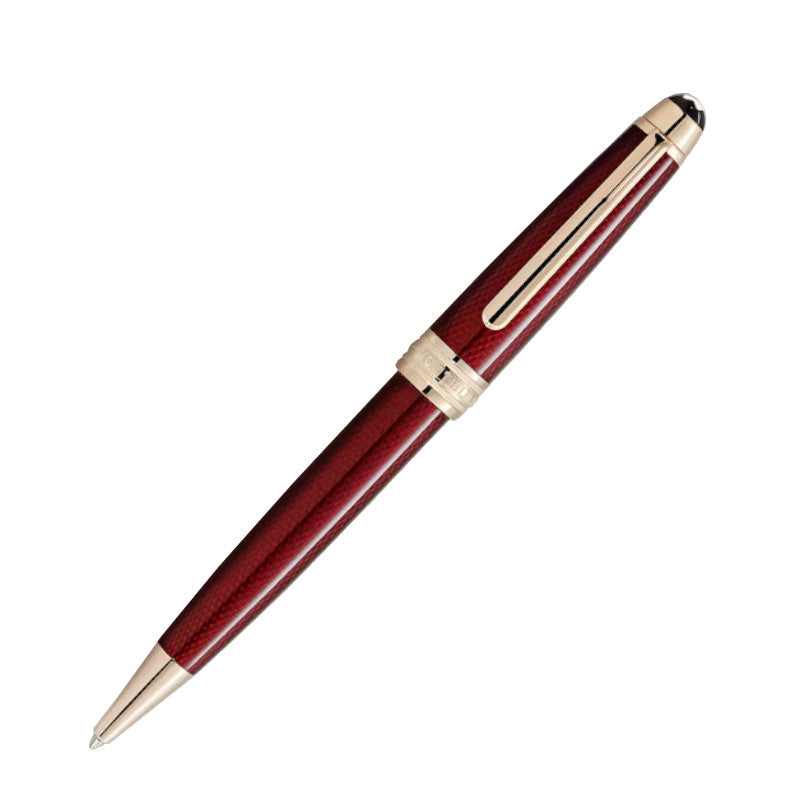 Kugelschreiber Montblanc Meisterstück Rouge Bordeaux 