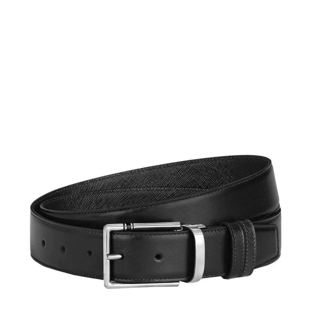 Ceinture réversible 35 mm en cuir avec boucle rectangulaire Montblanc Meisterstück