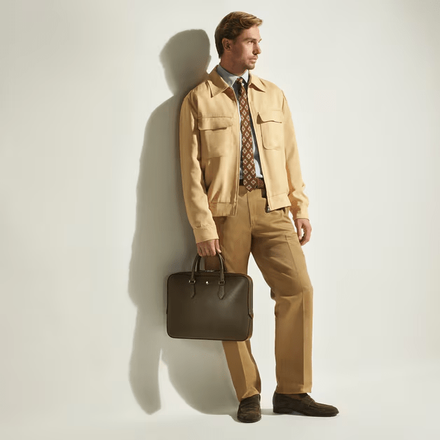 Montblanc DokumententascheMontblanc Sartorial Dokumententasche aus feinem Leder