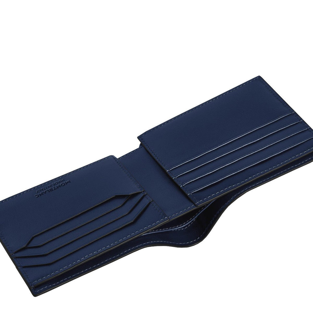 PortefeuilleMontblancPortefeuille Montblanc 8cc en Cuir Meisterstück Noir | Bleu