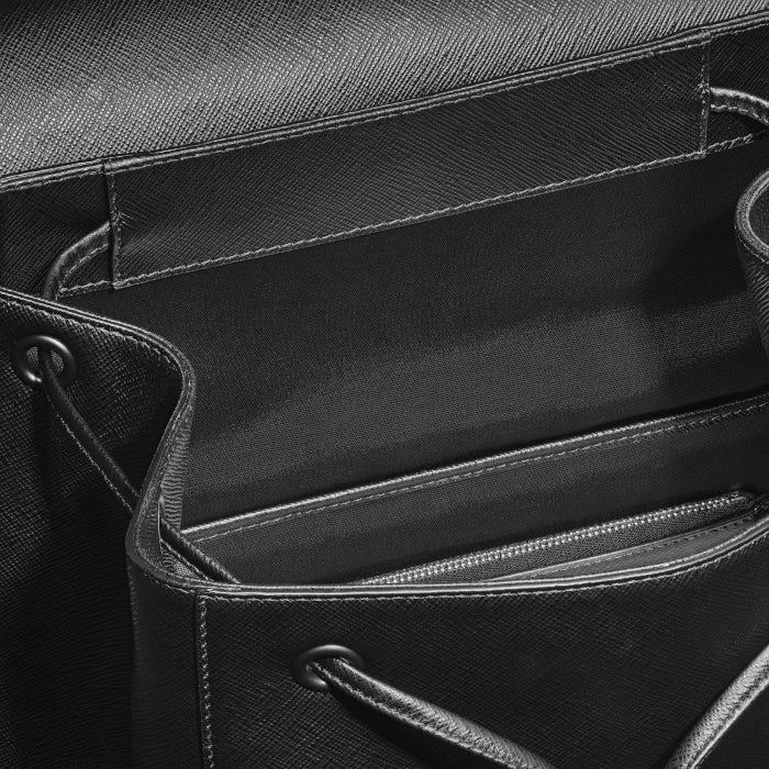 RucksackMontblancMittelgroßer Rucksack aus Leder, Modell Montblanc Sartorial