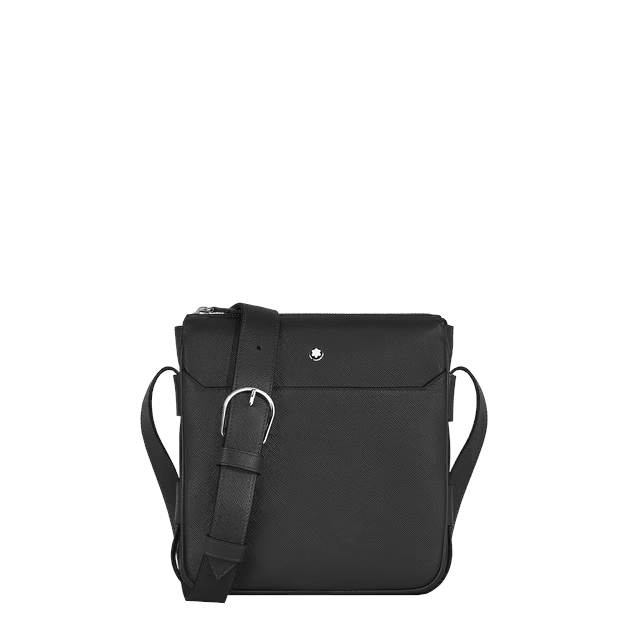 UmhängetascheMontblancVertikale Umhängetasche aus Leder Montblanc Sartorial