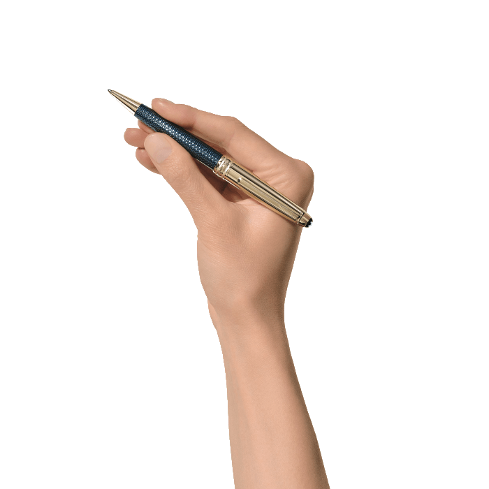 KugelschreiberMontblancKugelschreiber - Montblanc Meisterstück Blue Hour Doué Classique