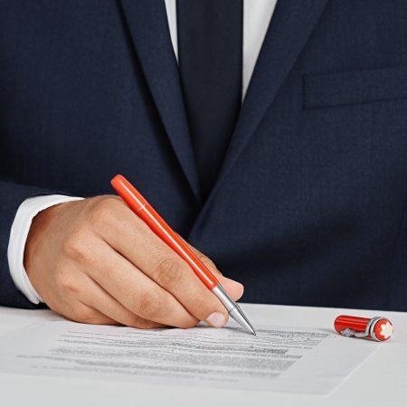 Роллер Montblanc Heritage Collection Rouge et Noir Special Edition Coral - Boutique-Officielle-Montblanc-Cannes