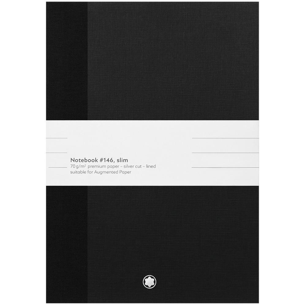 2 Notizbücher #146 Montblanc Fine Stationery Slim, mit Blanko-Seiten - Boutique-Officielle-Montblanc-Cannes