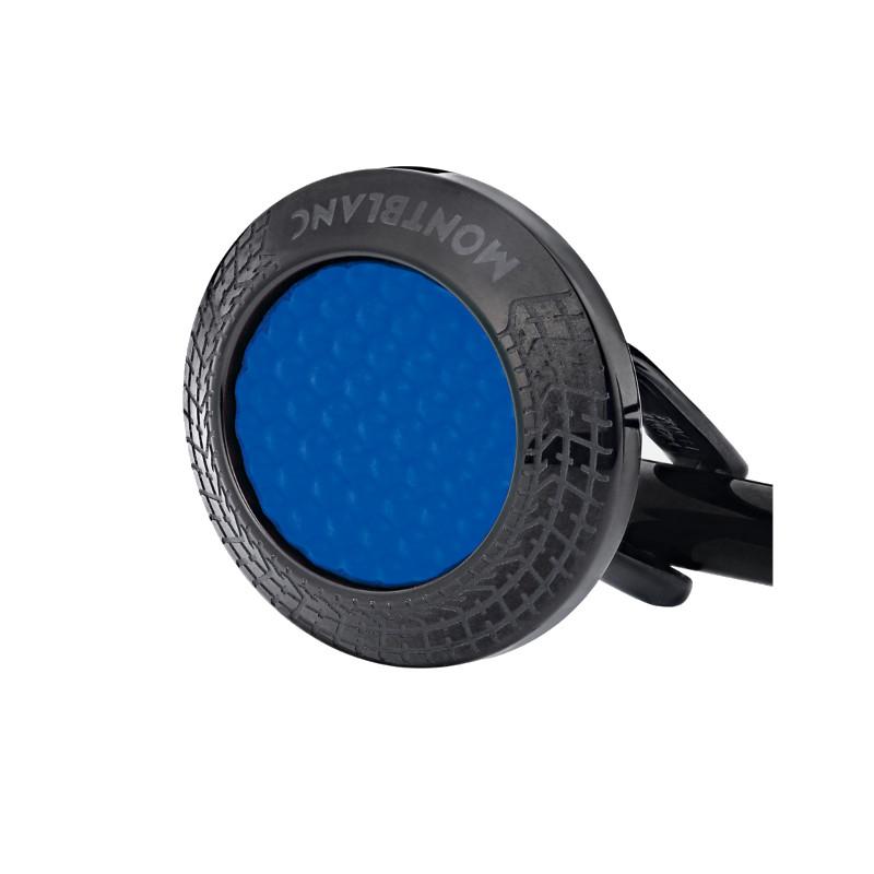 Manschettenknöpfe Montblanc Meisterstück Great Masters Pirelli aus blau lackiertem Stahl 