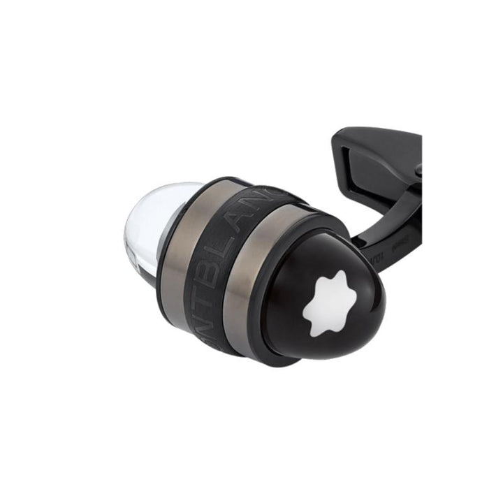 Запонки Montblanc StarWalker из стали и лака 