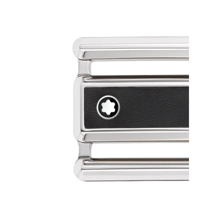 Ceinture affaires réversible noire/marron à couper selon la taille