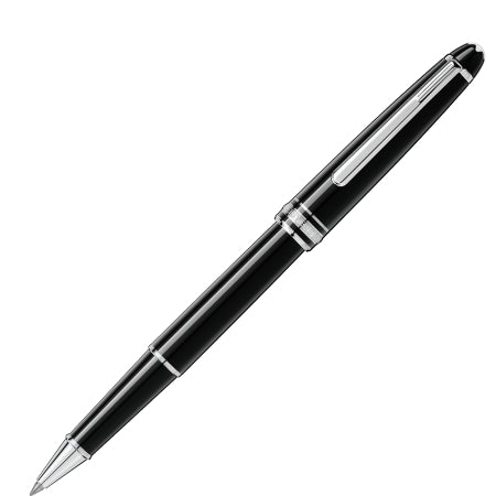 Geschenkset mit Rollerball Meisterstück Platinum Line Classique und schwarzem 6cc-Kartenetui 