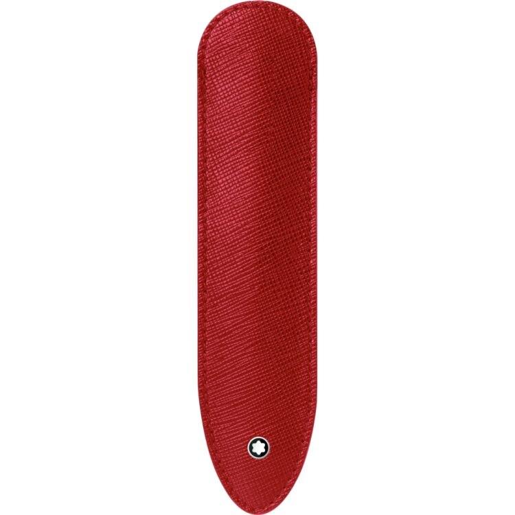 Etui fin 1 instrument d'écriture Montblanc Sartorial Rouge - Boutique-Officielle-Montblanc-Cannes
