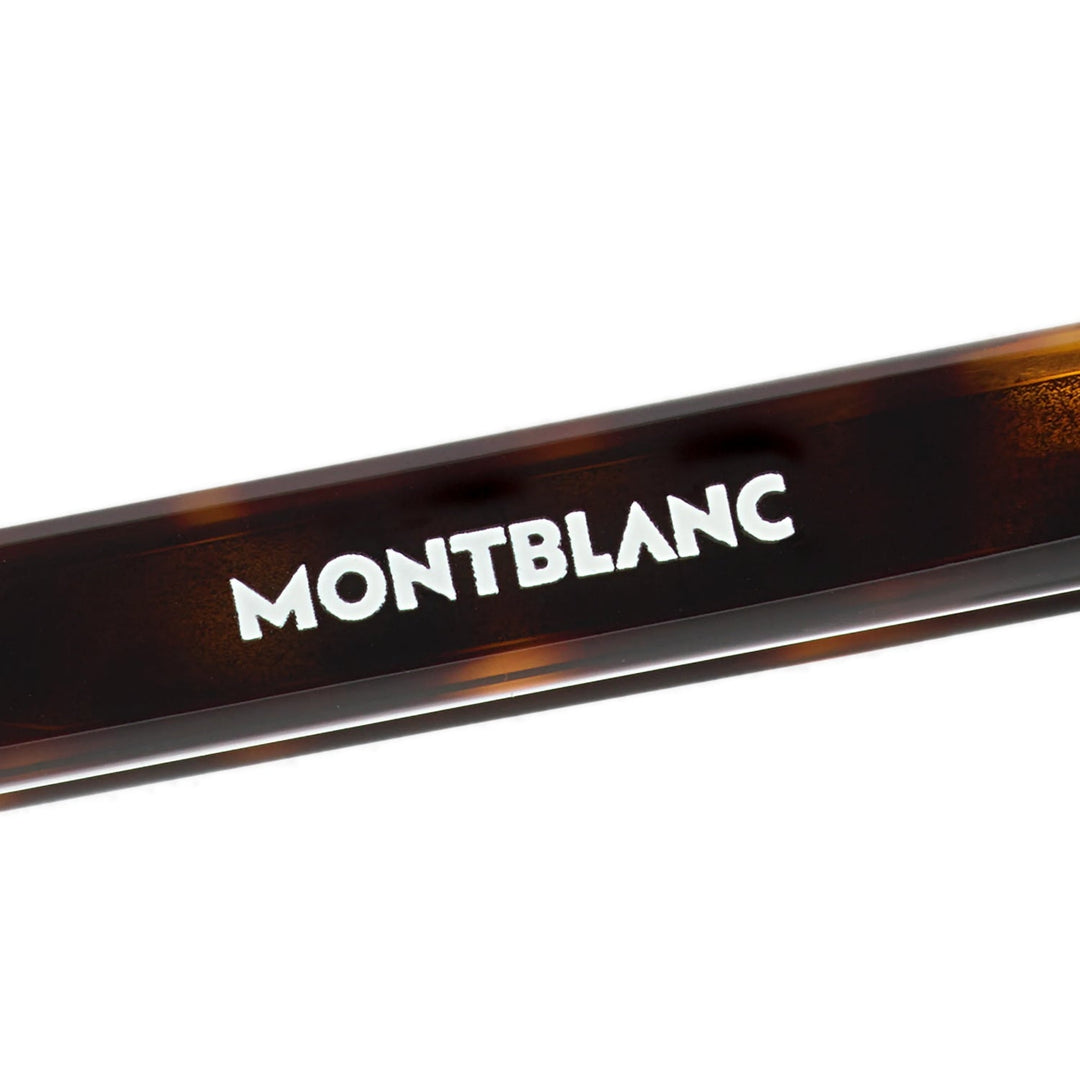 Rechteckige Sonnenbrille mit Acetatfassung in Havanna 