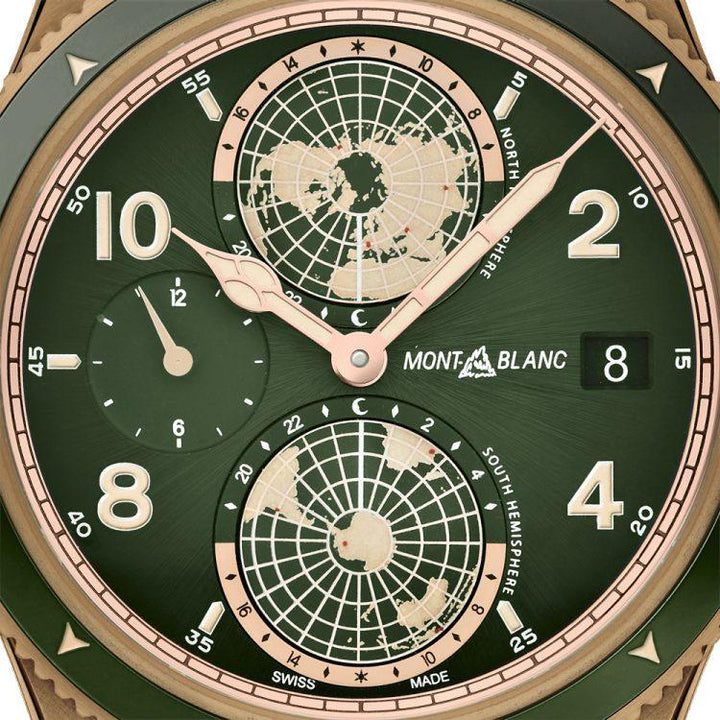 Montblanc 1858 Geosphere Limited Edition Uhr - 1858 Stück - Boutique-Officielle-Montblanc-Cannes