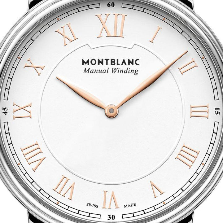 Montblanc Tradition Armbanduhr mit Handaufzug - Boutique-Officielle-Montblanc-Cannes