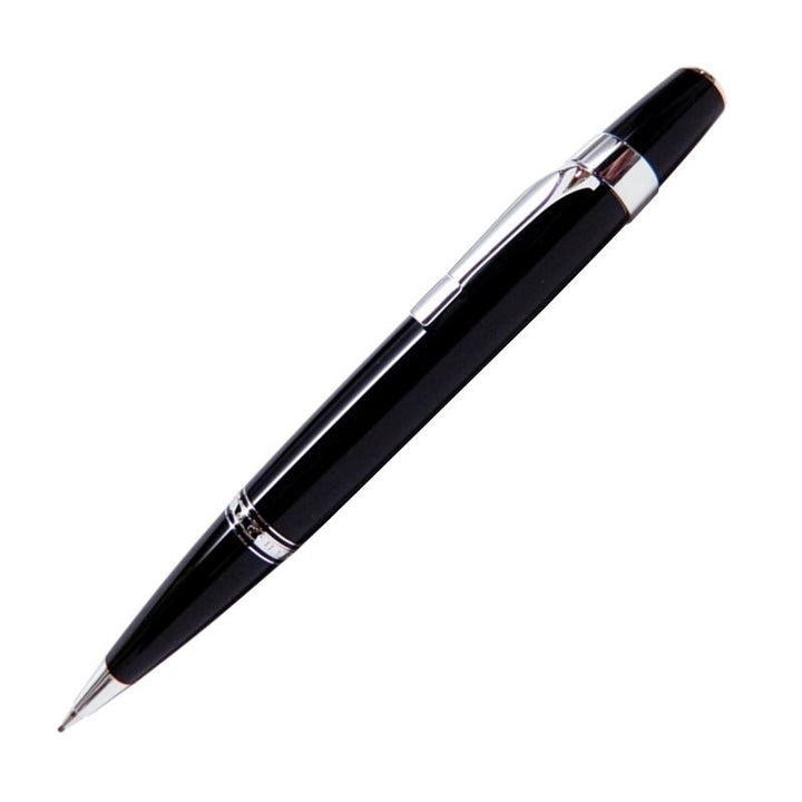 Montblanc Bohème Druckbleistift ohne Stein 0,9 mm, schwarz mit Platinveredelung 