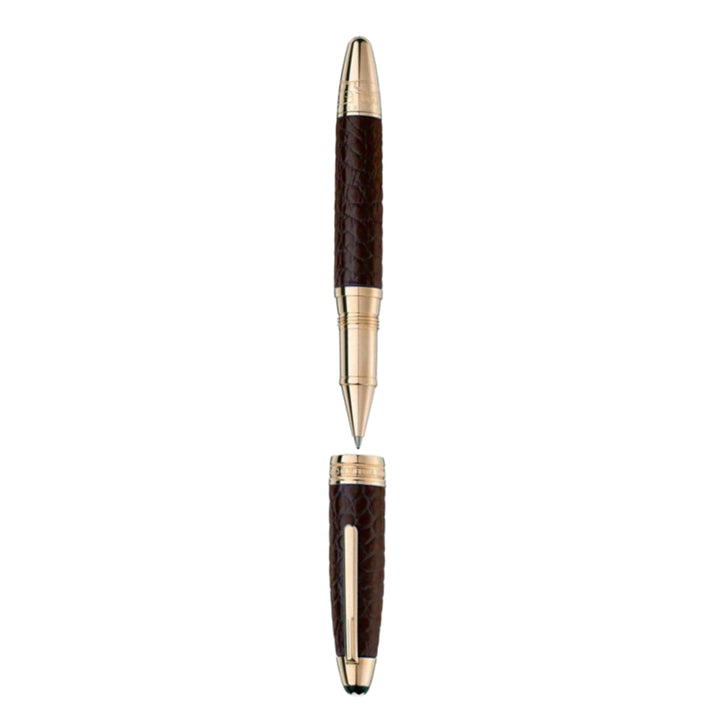 Роллерболл Great Masters Exotic Leather из коричневой кожи аллигатора 