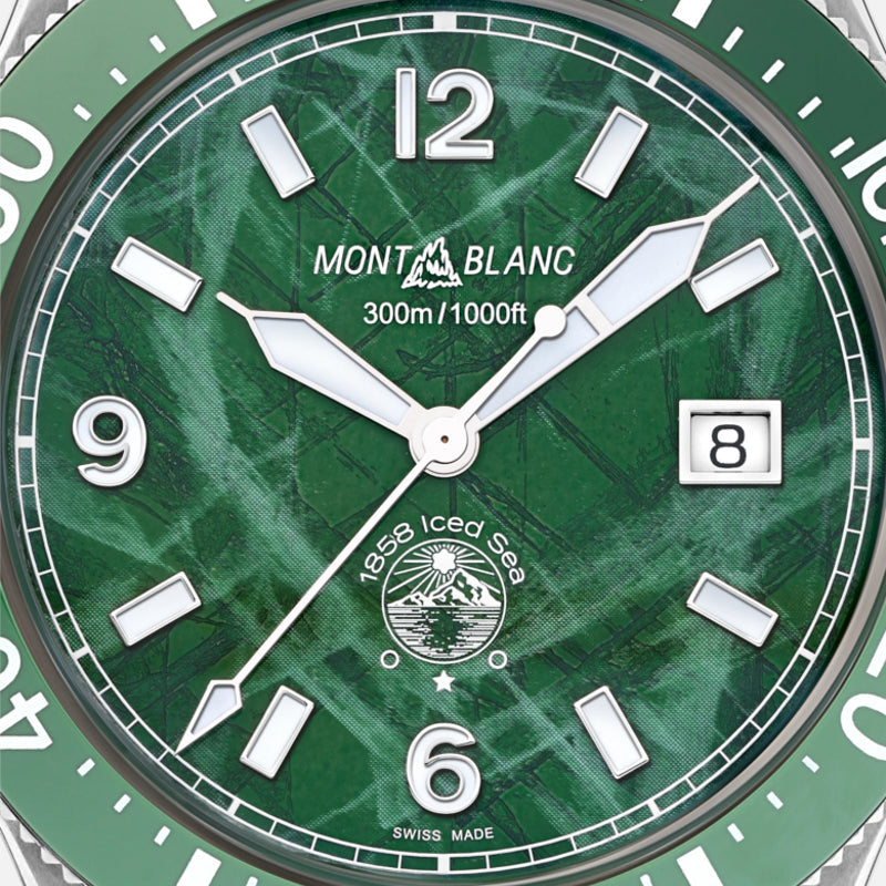 Montblanc 1858 Iced Sea Automatic Date 