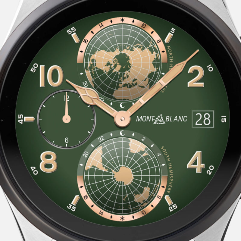 Montblanc Summit 3 Smartwatch - Zweifarbiges Titan 