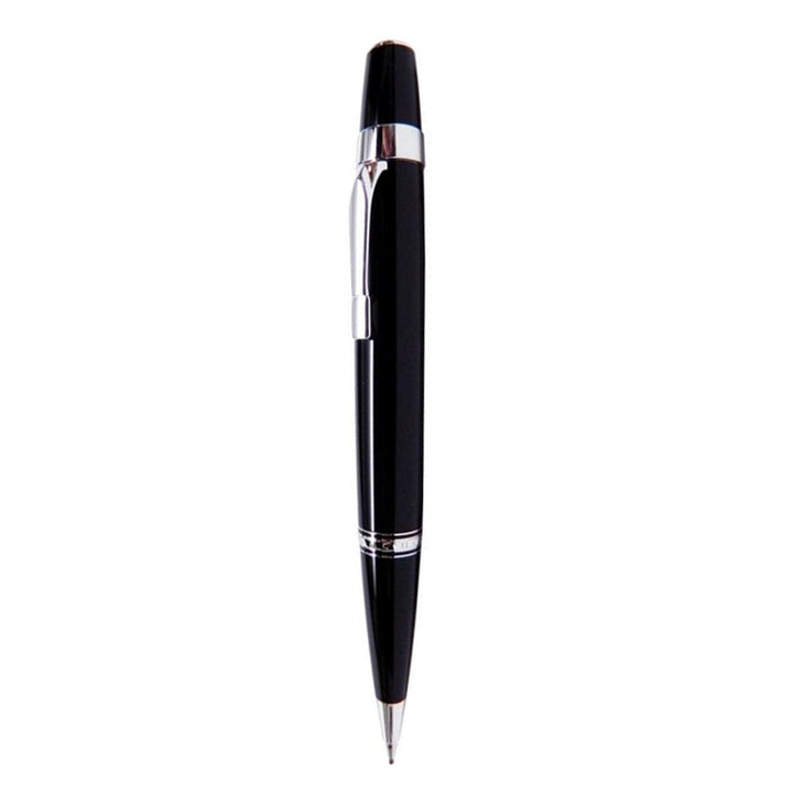 Montblanc Bohème Druckbleistift ohne Stein 0,9 mm, schwarz mit Platinveredelung 