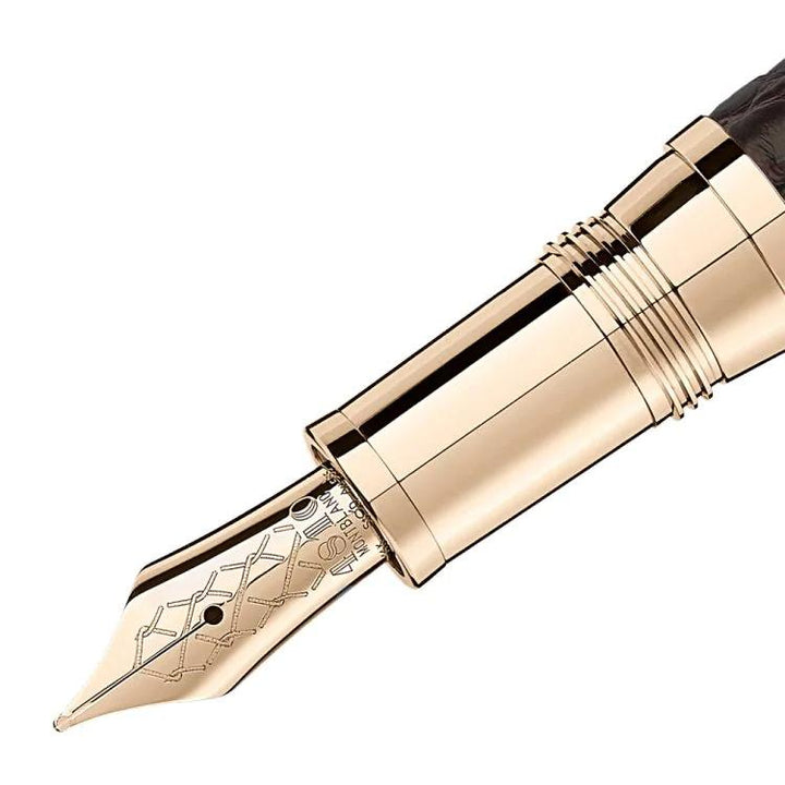 Füllfederhalter Great Masters Exotic Leather aus braunem Alligatorleder - Boutique-Officielle-Montblanc-Cannes