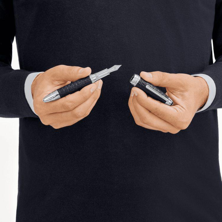 Stylo plume Great Masters Exotic Leather en cuir d&